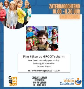 zaterdag flyer