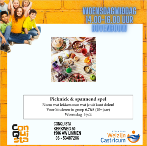 Flyer picknick & spel 06-07