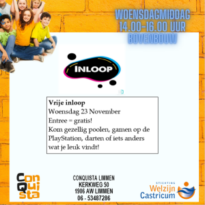 flyer vrije inloop 23 november 22